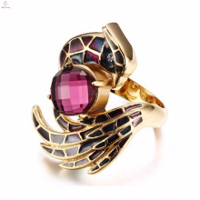 Sur Vente En Gros Or Anniversaire Ruby Finger Rings Bijoux